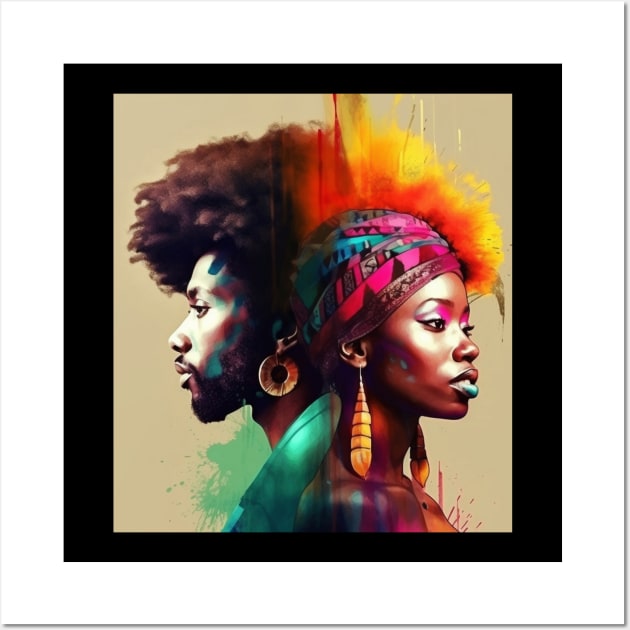 Afrocentric Wall Art by Pasqua Records